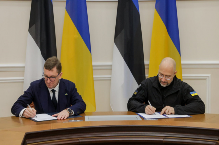 Санкційний тиск на рф та підтримка «Плану перемоги»: Україна та Естонія підписали спільну заяву Санкційний тиск на рф та підтримка «Плану перемоги»: Україна та Естонія підписали спільну заяву