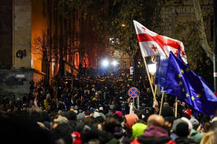 Фото: Getty Images ЄС готується запровадити санкції проти грузинської влади