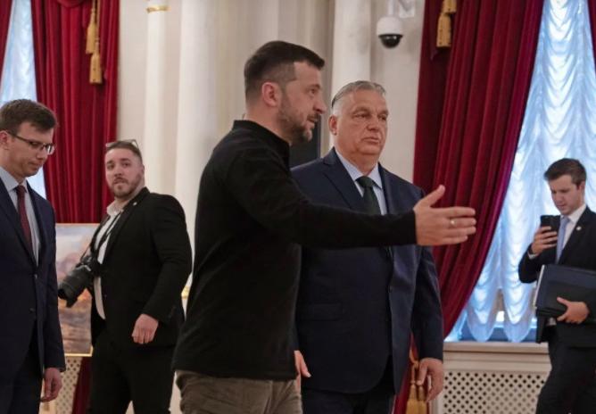 фото Офіційний сайт президента України Орбан звинуватив Зеленського у відмові від «різдвяного припинення вогню»