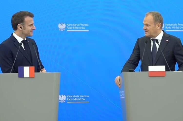 скріншот Макрон: «США будуть відігравати нову роль в питанні України, ми маємо з ними тісно працювати»