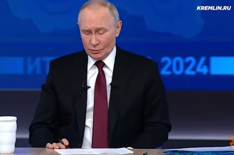 скріншот путін заявив, що треба було напасти на Україну раніше, і виступив проти «короткочасного миру»