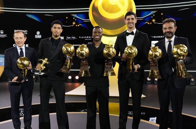Globe Soccer Awards назвали Вінісіуса найкращим в світі, Кріштіану Роналду став кращим на Ближньому Сході Globe Soccer Awards назвали Вінісіуса найкращим в світі, Кріштіану Роналду став кращим на Ближньому Сході