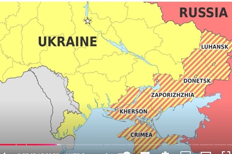 скріншот Зеленський не відкидає ідею, щоб прийняти в НАТО Україну без окупованих територій