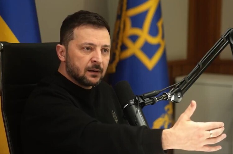 скріншот Зеленський в інтерв’ю Фрідману: вибори під час війни провести неможливо – або ж доведеться міняти Конституцію