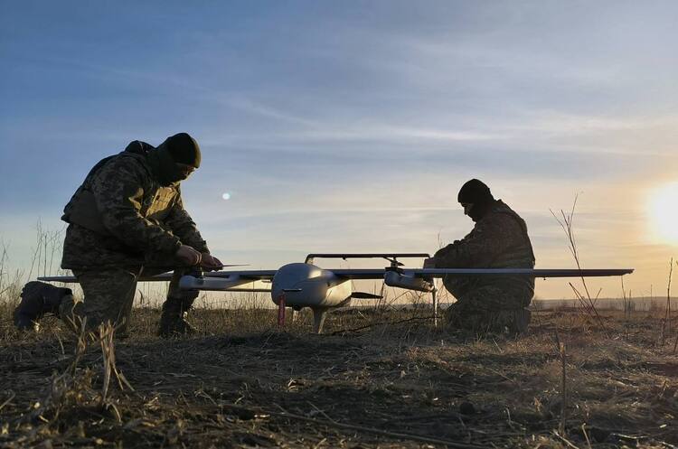 Фото: Telegram/Володимир Зеленський Україна цього року хоче виготовити рекордну кількість дронів – Зеленський