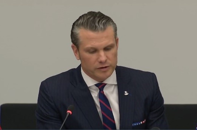 скріншот Очільник Пентагону Гегсет: «Європа має надавати основну частину допомоги Україні»