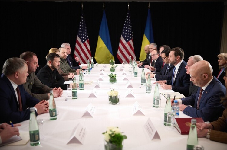 фото Офіційний сайт президента України Зеленський зустрівся з віце-президентом США Венсом: сторони заявили, що залишилися задоволені