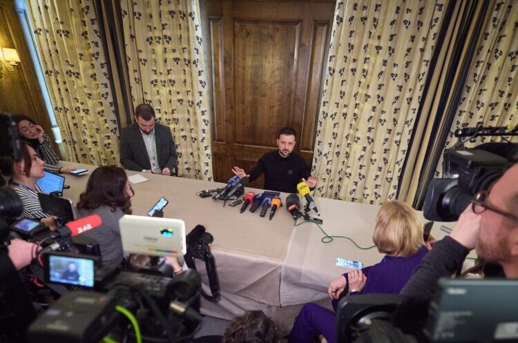 фото Офіційний сайт президента України Зеленський в Мюнхені заявив, що замість вступу в НАТО Україна повинна отримати 1,5-мільйонну армію
