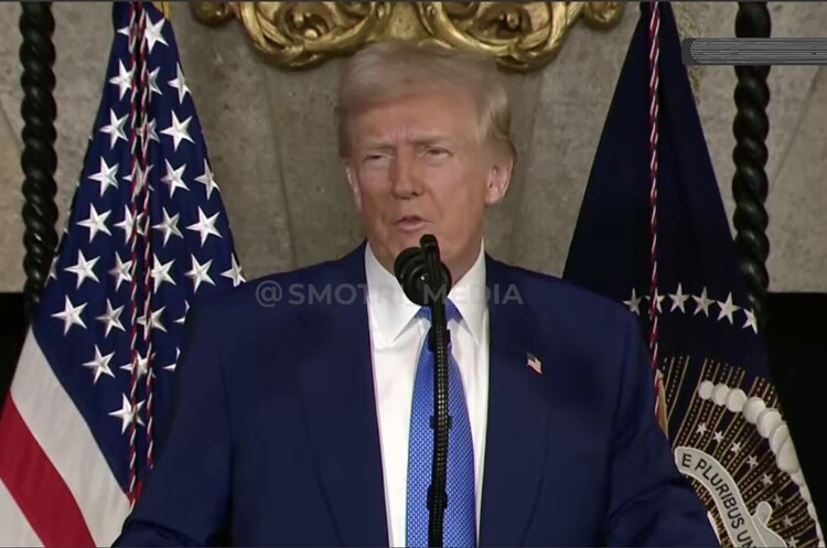 скріншот Трамп заявив, що «не проти» відправлення європейських військ в Україну, але американських там не буде