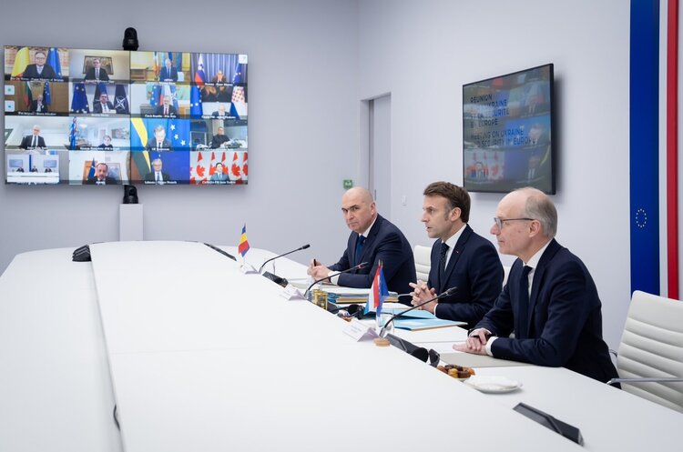 фото @EmmanuelMacron Х Макрон: «Україна завжди має бути залучена в переговори і її права повинні поважати»