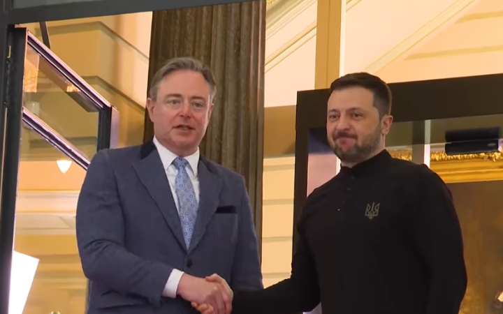 Фото: скриншот з відео Зеленський запропонував прем’єру Бельгії взяти участь у роботі над планом миру