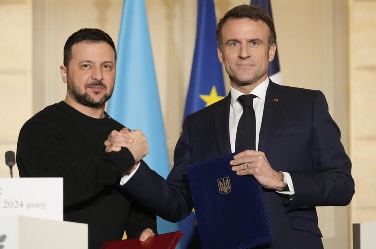 фото @Elysee Макрон: «путін не має права голосу щодо присутності іноземних миротворців в Україні»