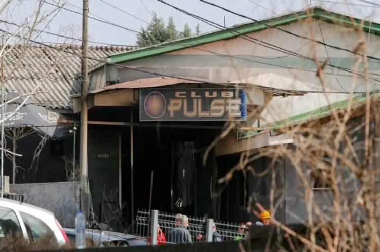 Фото: Reuters У Північній Македонії під час пожежі в нічному клубі загинуло понад півсотні людей