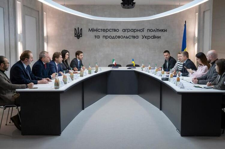 Фото: Мінагро Італія інвестуватиме у відновлення та розвиток українського агросектору