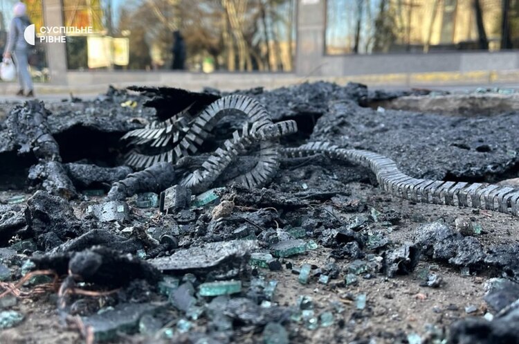 Фото: Суспільне Рівне Вибух біля ТРЦ у Рівному: що відомо
