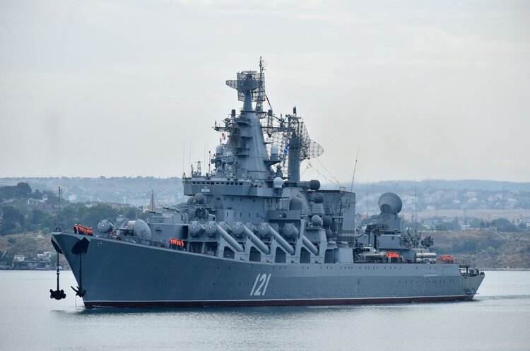 Крейсер "Москва" В ЗСУ заперечують роль США в потопленні крейсера «Москва»