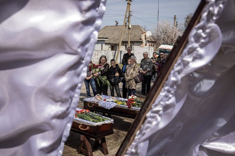 фото Washington Post Washington Post: у Сумах у момент російського удару проходила церемонія нагородження військових