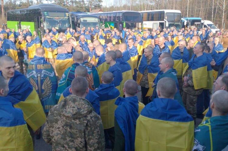 t.me/V_Zelenskiy_official Україна і росія провели великодній обмін полоненими