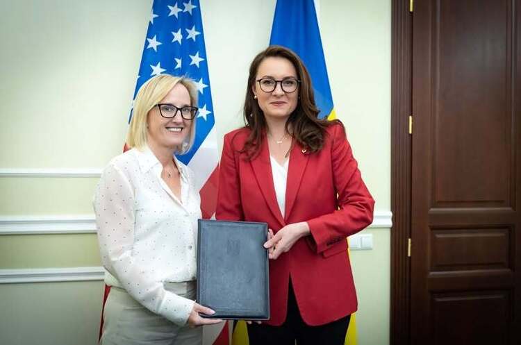 Фото: Юлія Свириденко/Facebook Україна завершила всі необхідні процедури для запуску Американсько-українського фонду відбудови