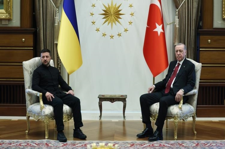 Фото: Anadolu Agency Зустріч Зеленського і Ердогана завершилась