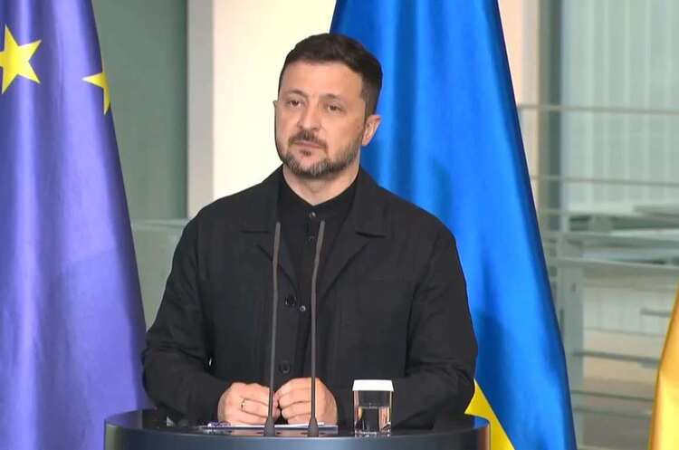 Фото: скриншот з відео Зеленський повідомив про важливі домовленості з Німеччиною