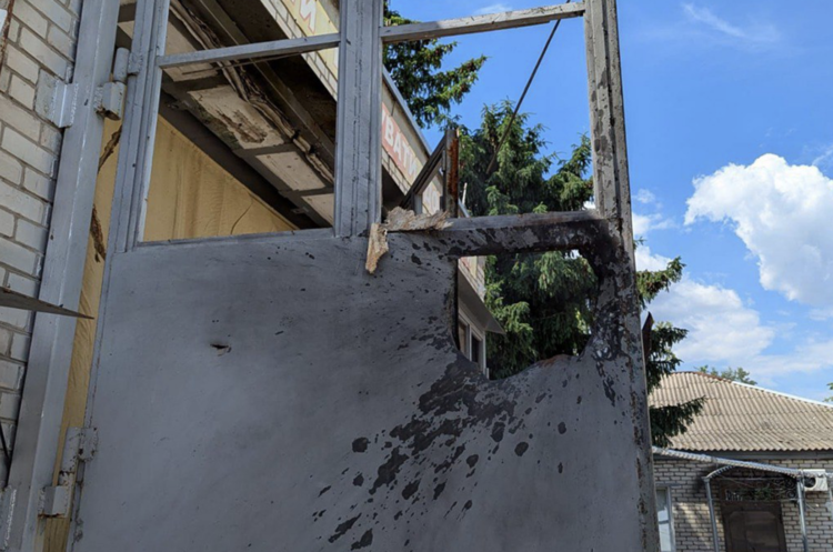 Ворог атакував підрозділ ДСНС у Нікополі Ворог атакував підрозділ ДСНС у Нікополі
