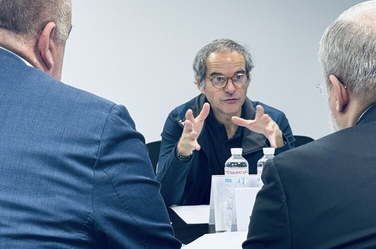 Фото: Rafael Mariano Grossi У МАГАТЕ попередили про ризик ядерної катастрофи в Україні: подробиці