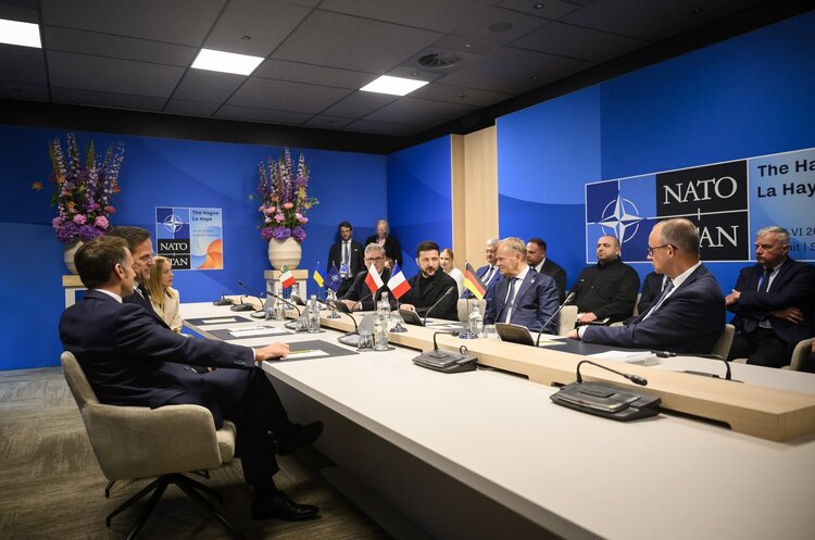 фото Х @bundeskanzler Мерц: «Україна захищає не лише свою країну, а й нашу безпеку»