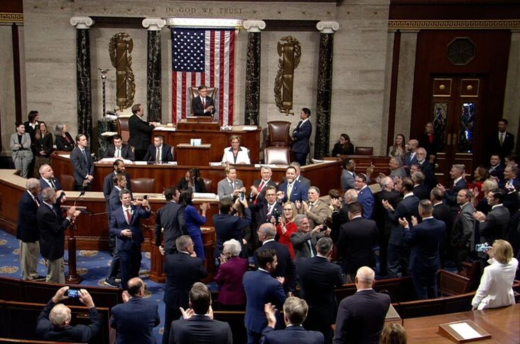 Фото: House TV Палата представників США ухвалила «великий, прекрасний» законопроект Трампа про податки