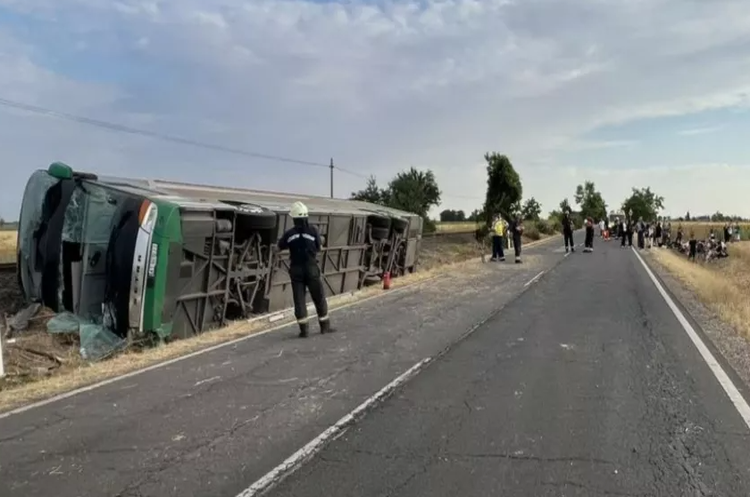 Фото: police.hu В Угорщині у ДТП потрапив автобус з українськими дітьми