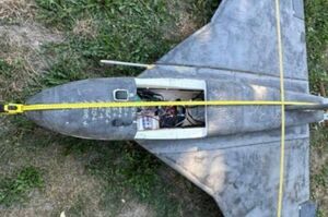 Білоруський вертоліт Мі-24 збив російський дрон, який летів в Україну