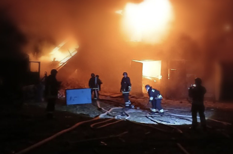 росія вдарила дронами по Дніпропетровщині росія вдарила дронами по Дніпропетровщині