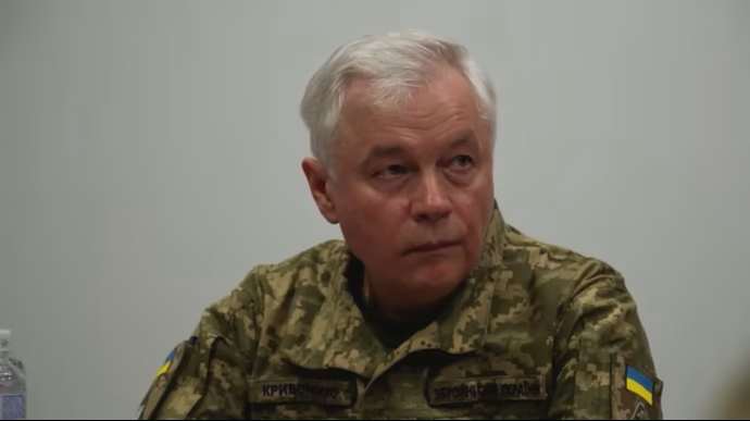Скриншот з відео Зеленський призначив командувача Повітряним силам