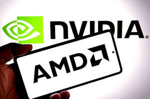 Nvidia  AMD  15%        