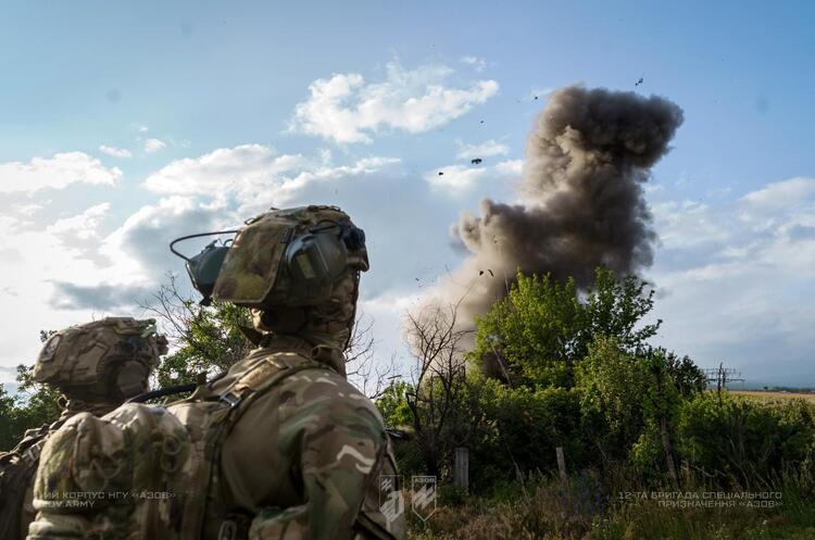 t.me/azov_media 151 росіянин загинув, десятки поранені – полк «Азов» стримує прорив росіян під Покровськом