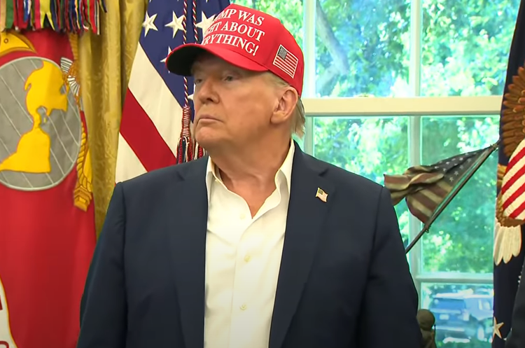 Скріншот з відео Санкції або нічого: Трамп знову заявив про «дуже важливе рішення» щодо України протягом двох тижнів