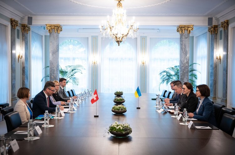 Фото: Юлія Свириденко/Telegram Швейцарія профінанасує 12 проєктів з відбудови України