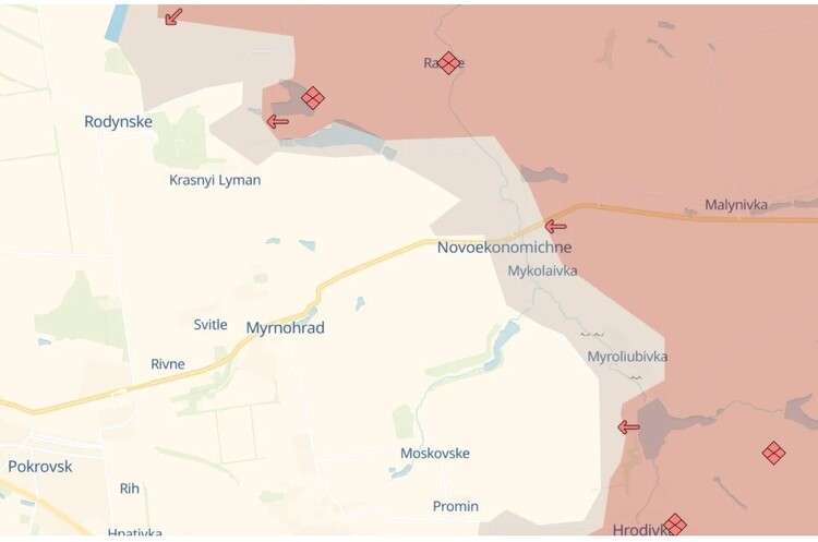 Сили оборони звільнили селище Новоекономічне на Донеччині – Генштаб Сили оборони звільнили селище Новоекономічне на Донеччині – Генштаб