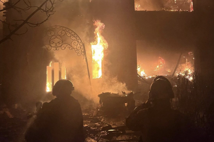 Ворог ударив дронами по Запоріжжю Ворог ударив дронами по Запоріжжю