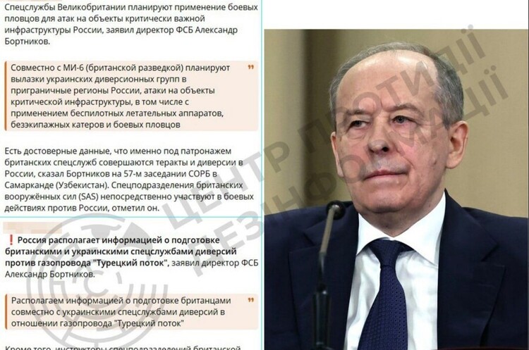 росіяни поширюють дезінформацію, що Україна та Британія готують диверсію на «Турецькому потоці» росіяни поширюють дезінформацію, що Україна та Британія готують диверсію на «Турецькому потоці»