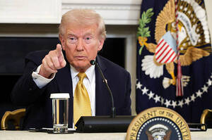Нові санкції не відштовхнуть путіна 	«занадто далеко» – Трамп Нові санкції не відштовхнуть путіна 	«занадто далеко» – Трамп