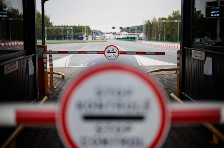 Фото: LRT Литва перекрила кордон із Білоруссю на місяць