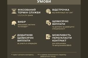 Міноборони анонсувало нові контракти для військових Міноборони анонсувало нові контракти для військових