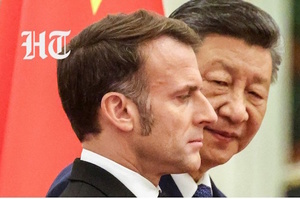 Макрон погрожує Китаю митами ЄС Макрон погрожує Китаю митами ЄС