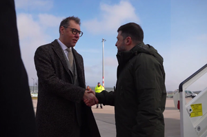 Зеленський прибув до Берліна на перемовини з представниками Трампа Зеленський прибув до Берліна на перемовини з представниками Трампа