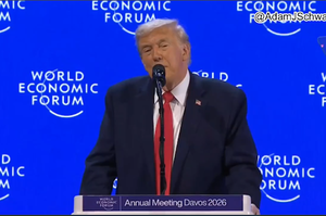 Трамп розповів у Давосі про американську зброю, «про яку ніхто ніколи не чув» Трамп розповів у Давосі про американську зброю, «про яку ніхто ніколи не чув»