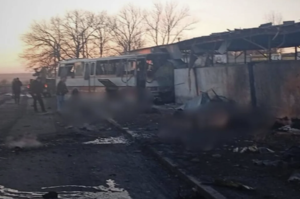 Ворожа атака по автобусу з шахтарями на Дніпропетровщині: 12 загиблих Ворожа атака по автобусу з шахтарями на Дніпропетровщині: 12 загиблих