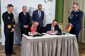 Німеччина та Норвегія підписали угоду про оборонну співпрацю Німеччина та Норвегія підписали угоду про оборонну співпрацю