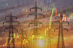 Ціна електроенергії на ринку «на добу наперед» впала до мінімуму з грудня Ціна електроенергії на ринку «на добу наперед» впала до мінімуму з грудня