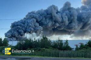 У росії дрони знову уразили НПЗ в Сизрані У росії дрони знову уразили НПЗ в Сизрані